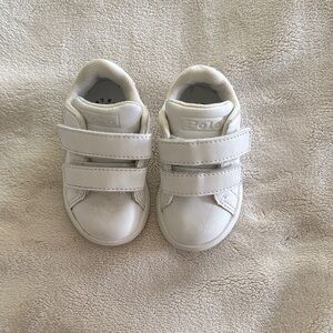 Polo by Ralph Lauren Kids Cream Sneakers